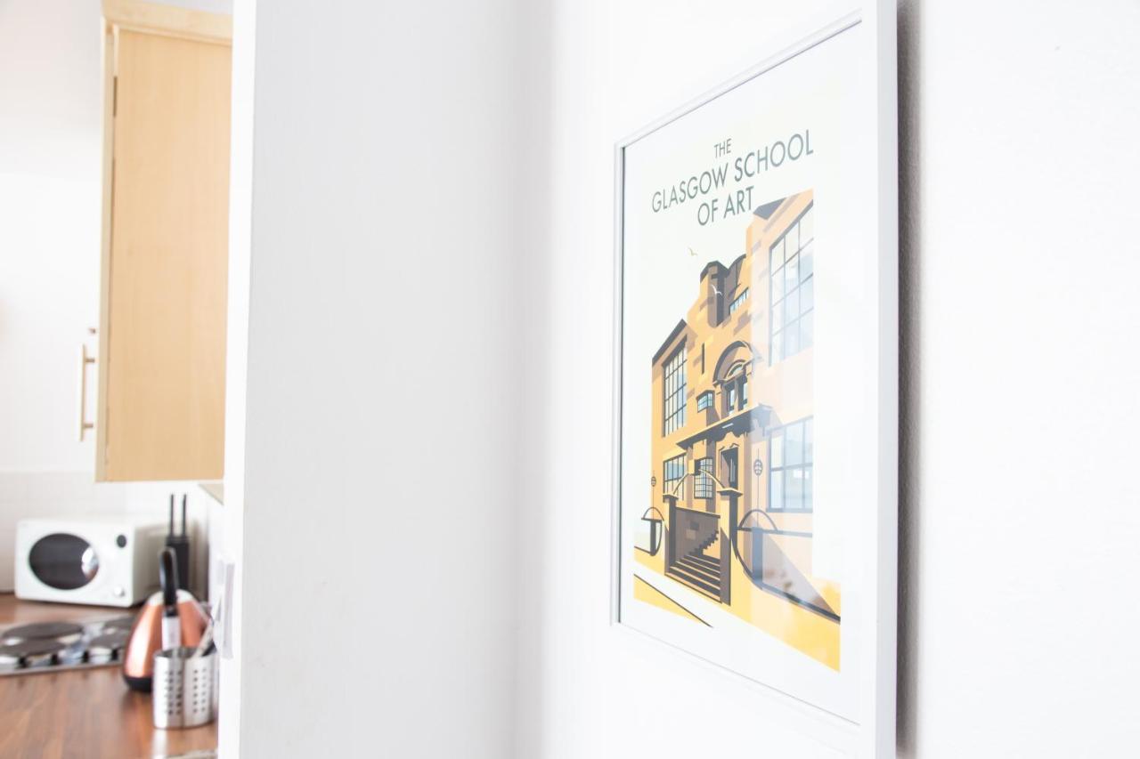 גלאזגו Modern Merchant City Apartment By George Square מראה חיצוני תמונה